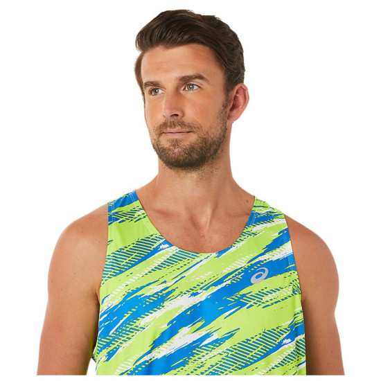 Asics Ανδρική αμάνικη μπλούζα Color Injection Singlet